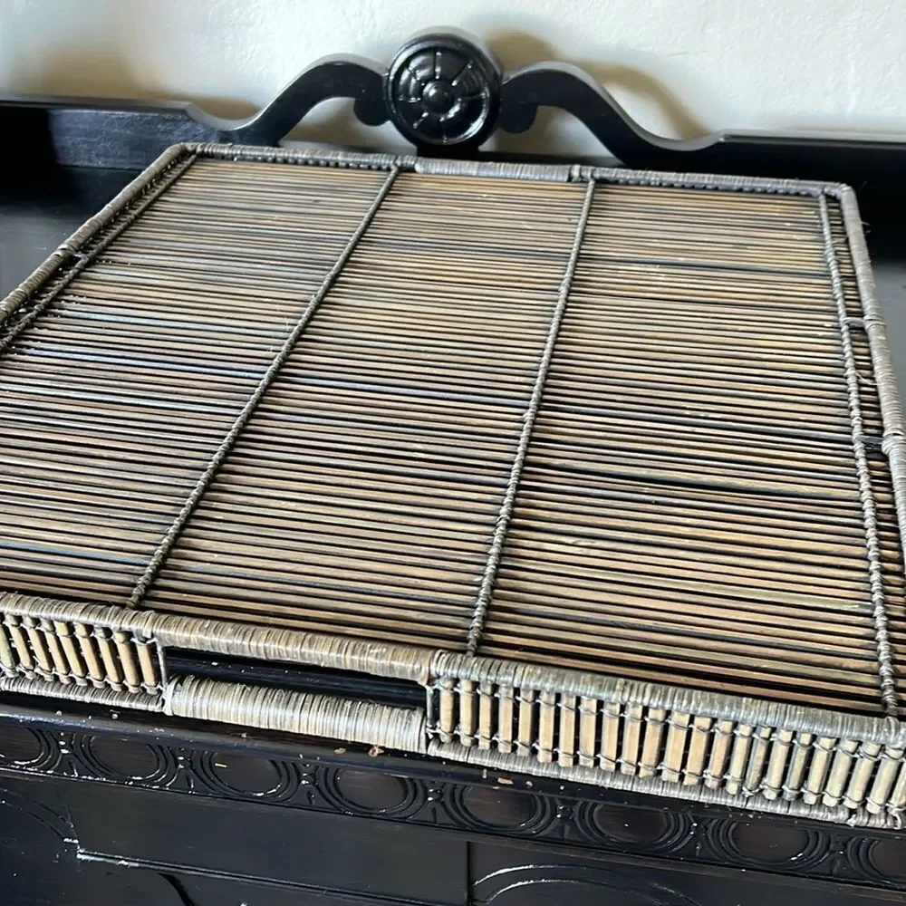 Pottery Barn Bamboo Tray
